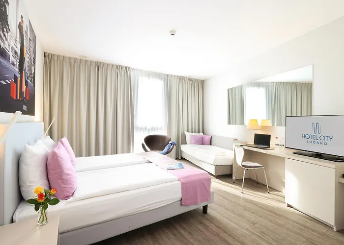 Hotel City Lugano Szálloda Lugano